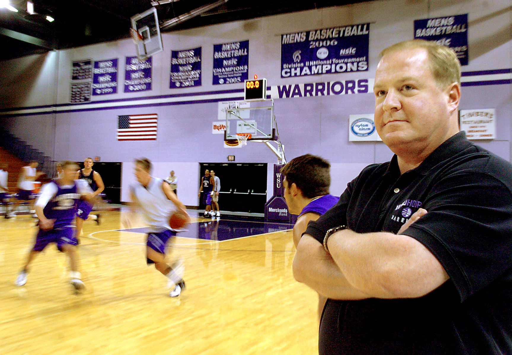 Mike Leaf at Winona State University